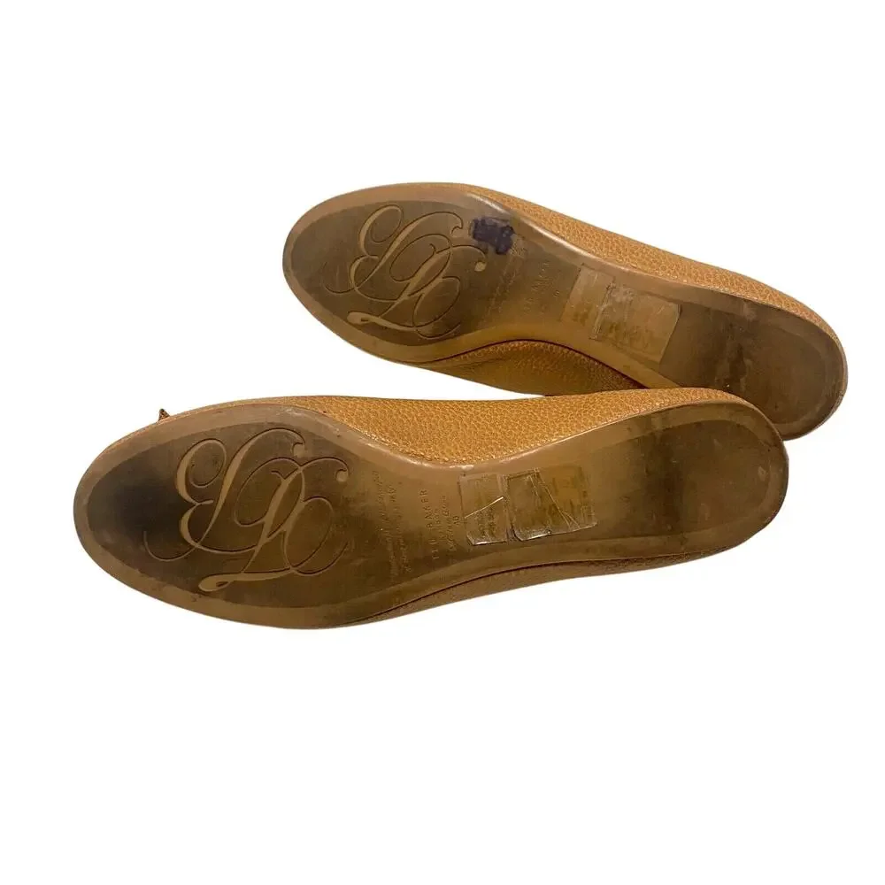 Ted Baker Women's Sually Dainty Bow Slip On Flat Shoes Size 40 / 10 Brown - Picture 6 of 6